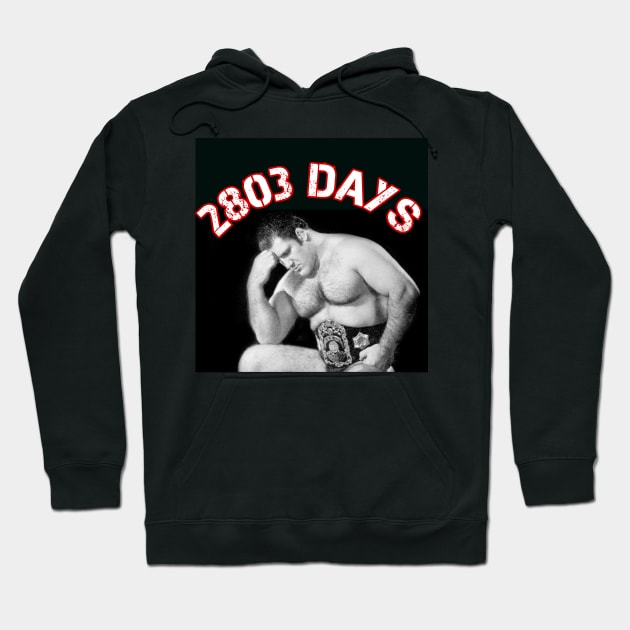 Bruno - 2803 Days Hoodie by FOA Wrestling